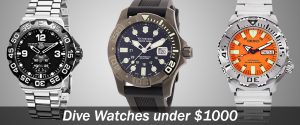 Best Dive Watches under 1000