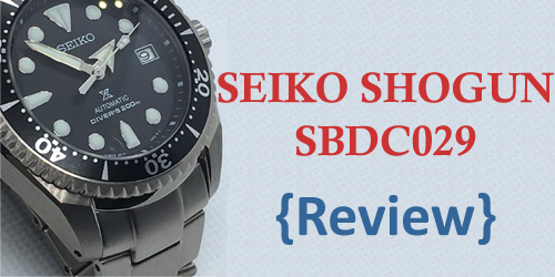 Seiko Shogun SBDC029 Review